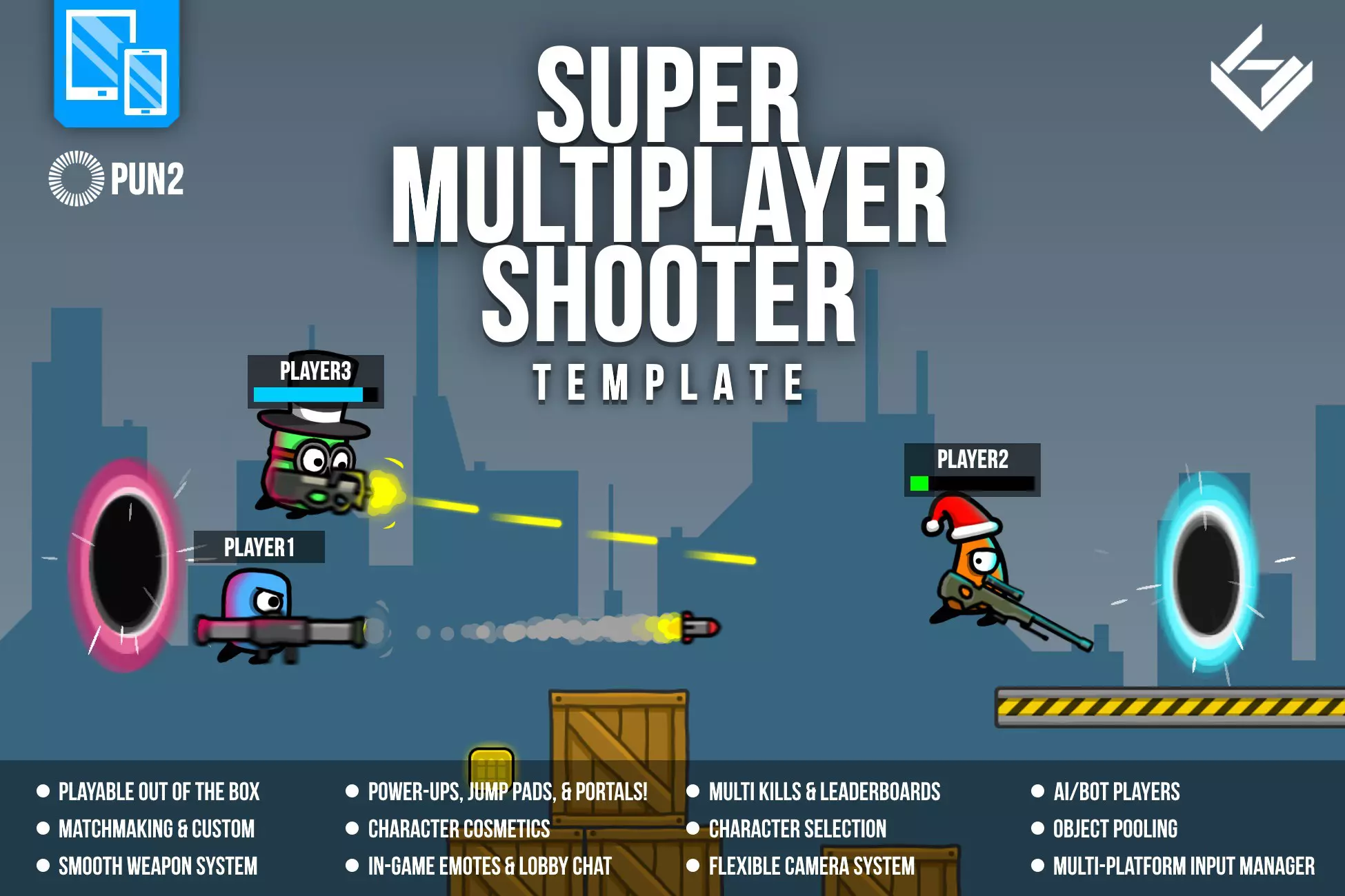 Super Multiplayer Shooter Template v1.4